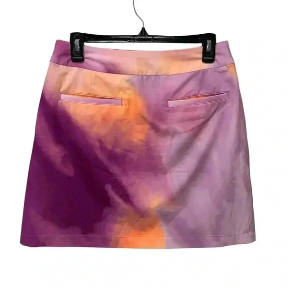 Nike Purple and Orange Mini Skirt Athletic - Picture 2 of 8